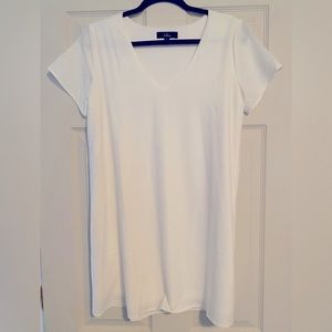 Lulu’s White T shirt Dress